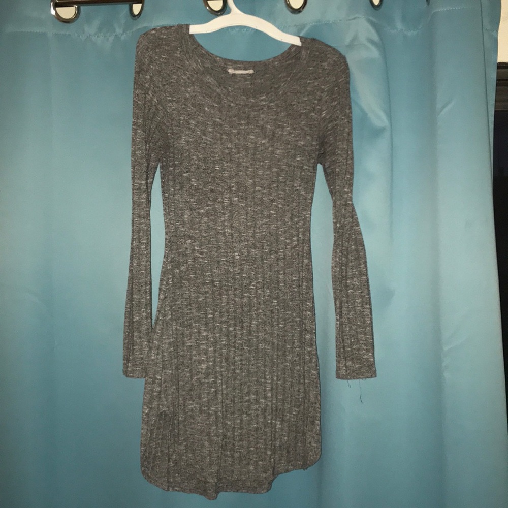 Mini long sleeve dress